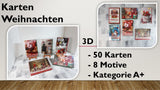 Karten (A+); Weihnachten (50 Stück)