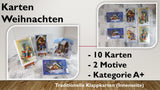 Karten (A+); Weihnachten (10 Stück)