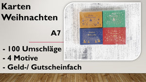 Karten (C); Weihnachten (100 Stück)