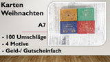 Karten (C); Weihnachten (100 Stück)