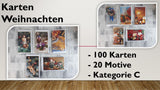 Karten (C); Weihnachten (100 Stück)