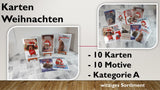 Karten (A); Weihnachten (10 Stück)