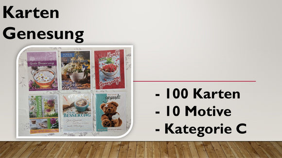 Karten (C); Genesung (100 Stück)