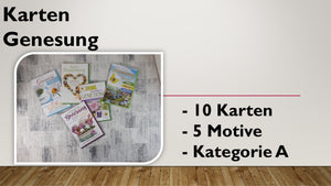 Karten (A); Genesung (10 Stück)