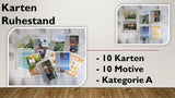 Karten (A); Ruhestand (10 Stück)