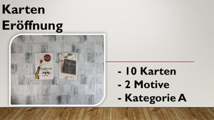Karten (A); Eröffnung (10 Stück)