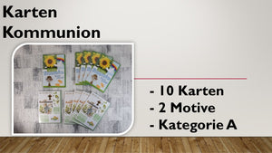 Karten (A); Kommunion (10 Stück)
