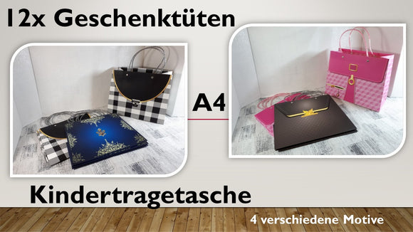 Tragetasche Ladybag A4; (12 Stück)