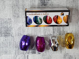 Geschenkband Metallic (4 Stück)