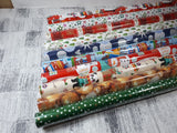 Geschenkpapier Weihnachten Mix (60 Stück)