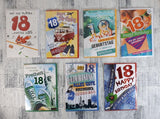 Karten (A); 18. Geburtstag (10 Stück)