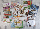 Karten (A); 60. Geburtstag (20 Stück)