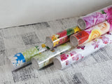 Geschenkpapier Blumen (60 Stück)