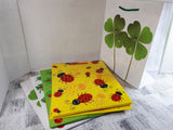 Geschenktüten A4; Blumen + Streifen (25 Stück)