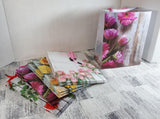 Geschenktüten A5; Blumen + Modern (25 Stück)