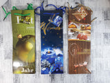 Geschenktüten Flasche; Weihnachten (25 Stück)