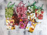 Geschenktüten A6; Blumen (25 Stück)