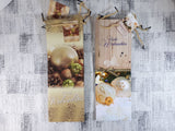Geschenktüten Flasche; Weihnachten (25 Stück)