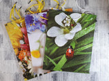 Geschenktüten A4; Blumen (25 Stück)